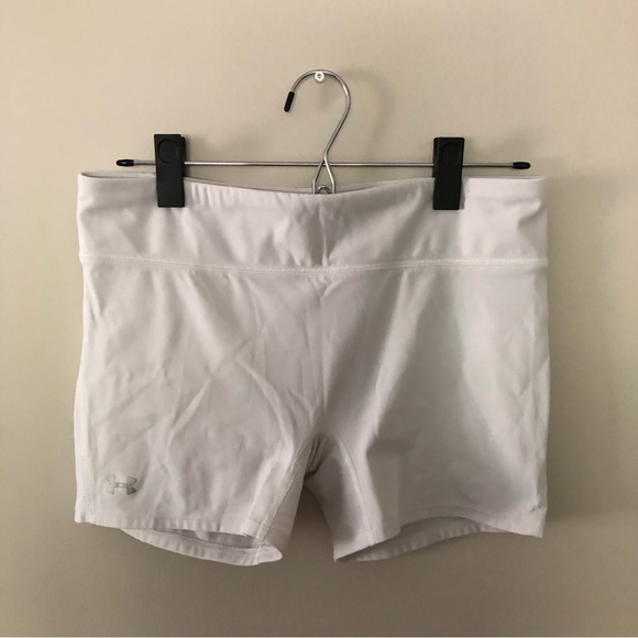 Under Armour White Compression Shorts - Picture 4 of 11